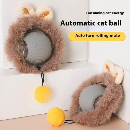 Juguete Interactivo Automático para Perros - Pelota Rodante Inteligente con Cuerda - Image 13
