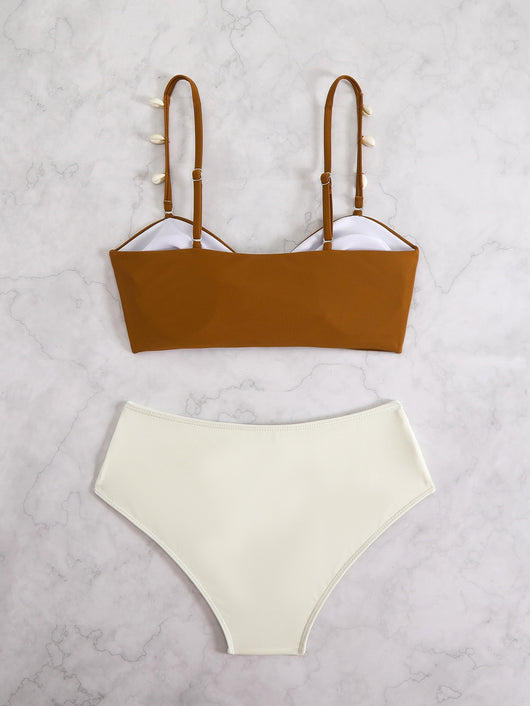 Bikini Dividido con Borlas para Playa y Aguas Termales - Image 14