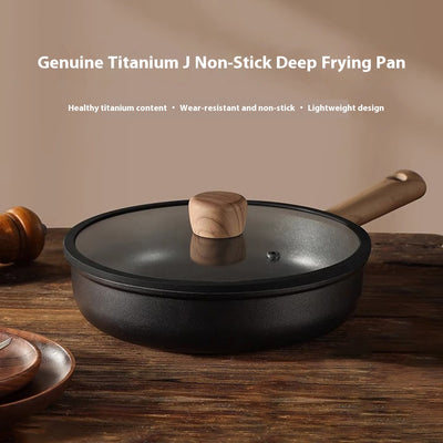 Sartén Antiadherente Titanio Wok Ligero Inducción - Cocina Profesional en Casa - Image 3