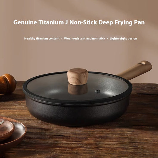 Sartén Antiadherente Titanio Wok Ligero Inducción - Cocina Profesional en Casa - Image 3