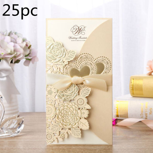 Invitación de Boda Estilo Chino con Cinta Vertical - Image 8