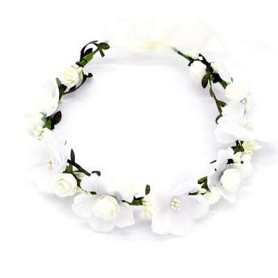 Corona Floral Playera para Playa - Accesorios para el Cabello Estilo Vacaciones - Image 9