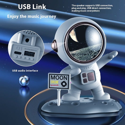Altavoz Bluetooth Astronauta Creative Inalámbrico Portátil - Image 9