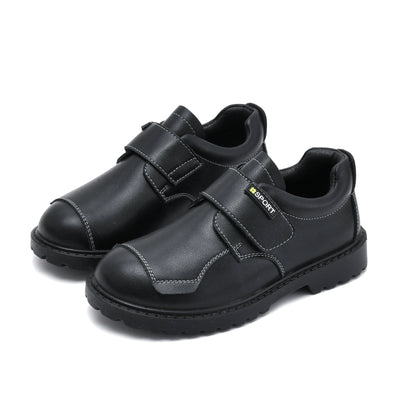 Zapatos Escolares Niño Cuero Negro Estilo Británico Premium - Image 7