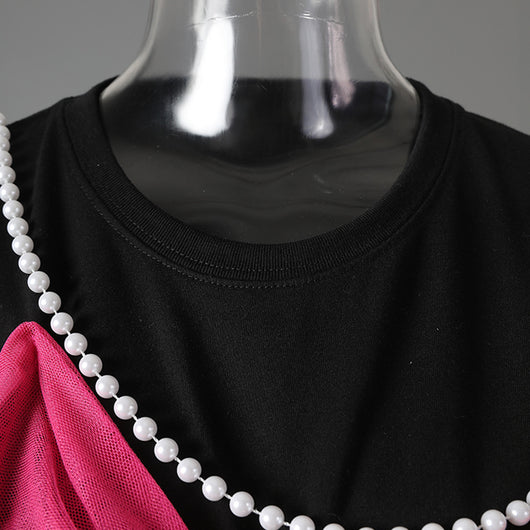 Blusa Suelta con Cadena de Perlas - Colección Nueva Exclusiva - Image 16