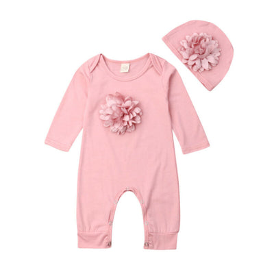 Pelele Manga Larga Estampado Floral para Bebé - Image 14