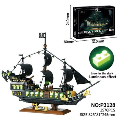 Barco Pirata Fantasma - Set de Construcción Educativo para Niños - Image 6