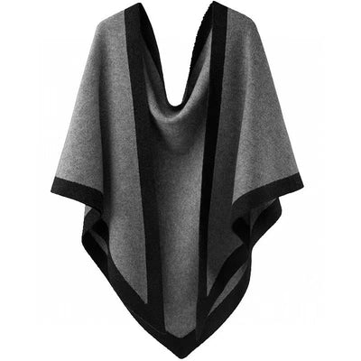 Chal Triangular Oversized en Lana Pura - Image 7
