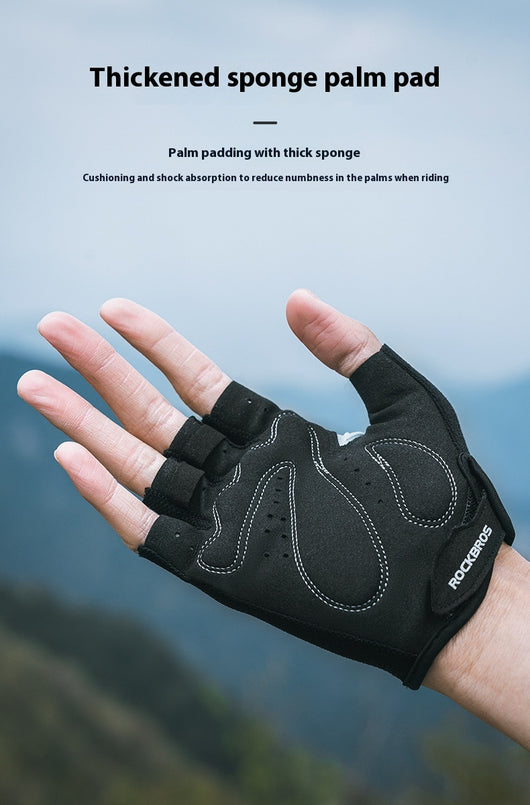 Guantes de Ciclismo Medio Dedo Antideslizantes y Transpirables Unisex - Image 16