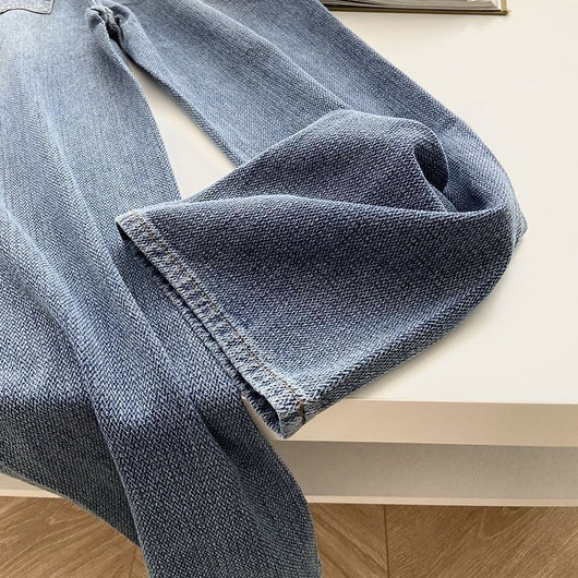 Jeans Rectos Azul Retro para Mujer - Image 17