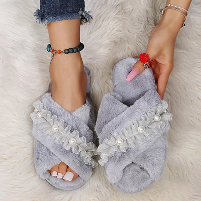 Pantuflas de Algodón Suave y Cálidas para el Hogar - Image 14