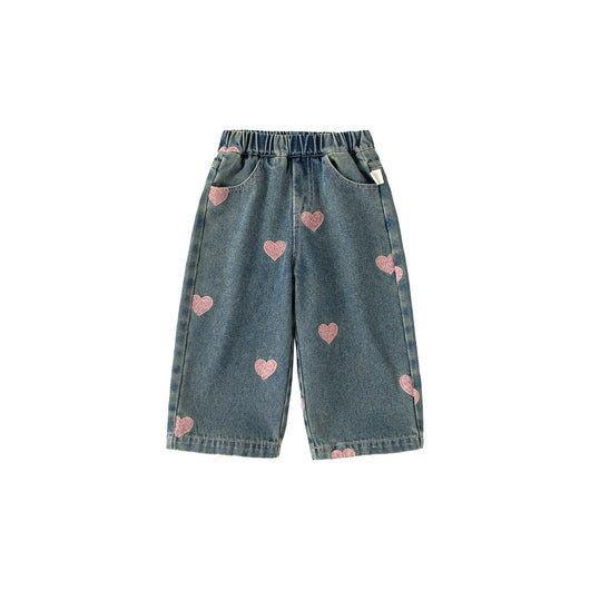 Pantalones Rectos Anchos para Niña - Estilo Casual Moderno - Image 5