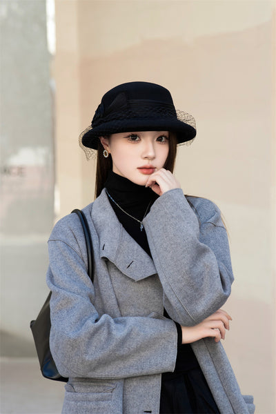 Gorro Infantil de Lana con Malla y Decoración de Pelaje - Image 10