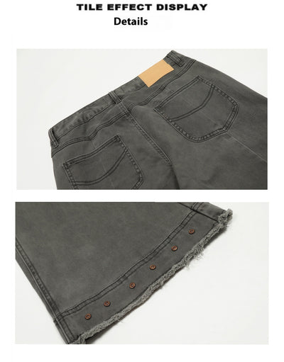 Pantalones Skinny Retro Talle Alto Elásticos con Bota Acampanada para Mujer - Image 11