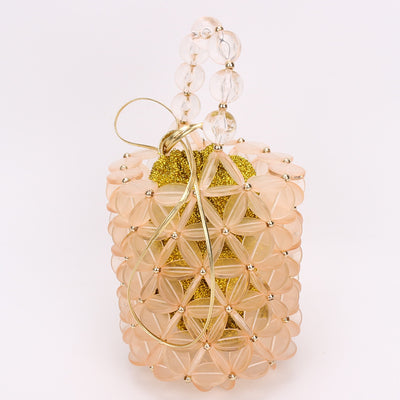 Bolsillo Interior Dorado con Cordón de Cuero Ajustable - Image 5