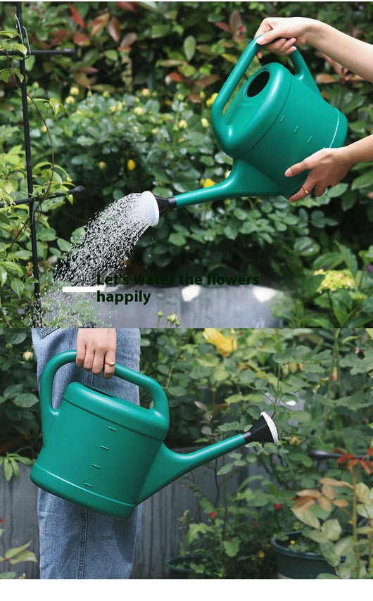 Regadera Dual de 10L con Boquilla Larga - Plástico Resistente para Jardín - Image 16