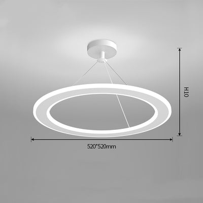 Lámpara de Techo Circular Minimalista para Dormitorio y Estudio - Image 20