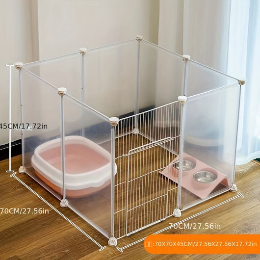 Corral Portátil para Perros Pequeños y Medianos - Jaula de Aislamiento con Puerta - Image 2