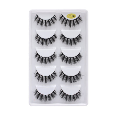 Pestañas Postizas Voluminosas 3D - Pack 5 Pares Multicapa - Image 14