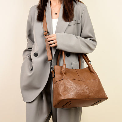 Bolso Tote de Cuero Suave para Mujer - Bolsa Mensajero Profesional - Image 3