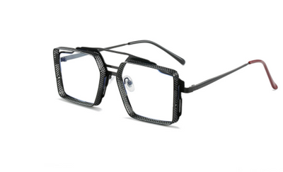 Gafas de Sol Steampunk Vintage Calado Metal para Hombre - Image 13