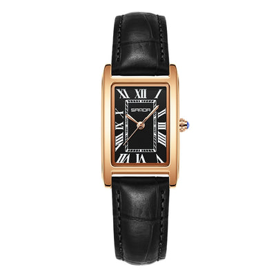 Reloj de Mujer Cuarzo Resistente al Agua Diseño Minimalista Números Romanos - Image 8