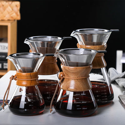 Cafetera de Vidrio Borosilicato para Preparar Café a Mano - Image 11