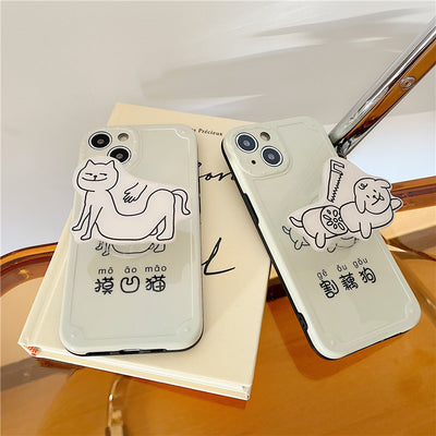 Funda para Celular con Diseño de Gatito y Cachorro Adorable - Image 11