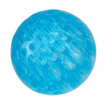 Solid purple pet toy ball with a high elastic honeycomb pattern, suitable for dogs and cats. - Image 5