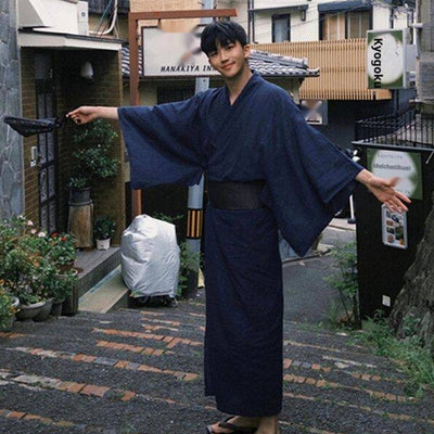 Kimono Formal Tradicional Japonés para Hombre - Image 25