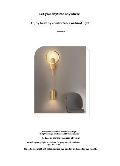 Lámpara de Pared para Dormitorio Principal - Diseño Minimalista Moderno - Image 13