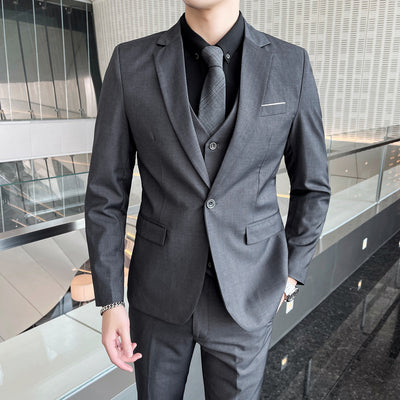 Traje Slim Fit Británico para Hombre - Conjunto Casual Elegante