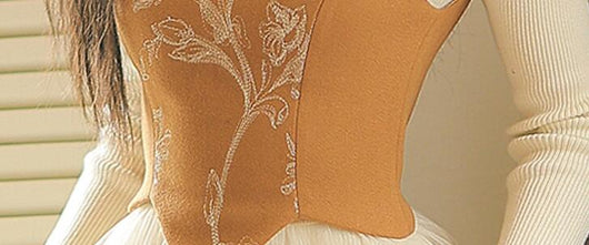 Vestido Tejido con Detalle de Encaje y Delantal Cosido - Image 8