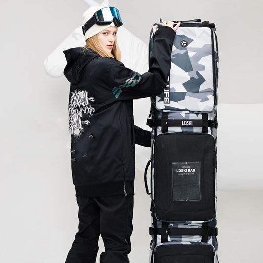 Bolsa de Transporte para Tabla de Snowboard con Ruedas - Capacidad Grande - Image 2
