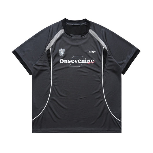 Camiseta de Hockey Secado Rápido con Diseño Patchwork - Image 7