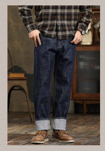 Jeans Hombre Red Edge Clásicos Cómodos Corte Relajado - Image 7