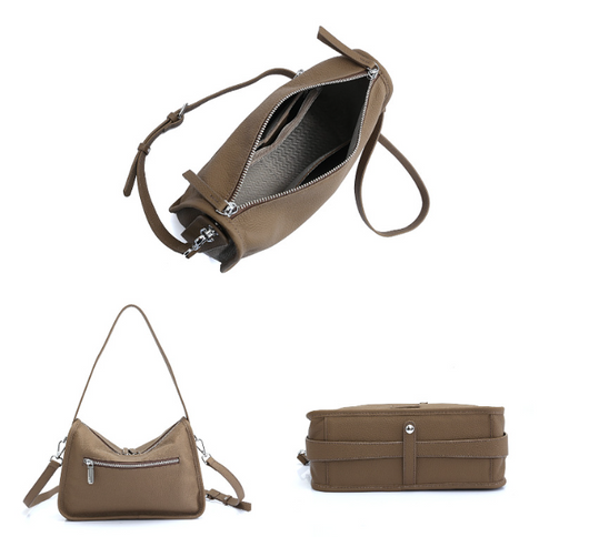 Bolso Bandolera de Cuero Vaca Grande Multiusos para Mujer - Image 14