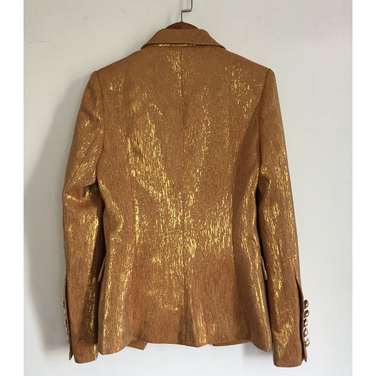 Blazer Ejecutivo Doble Botonadura con Hebilla de Cabeza de León - Image 8