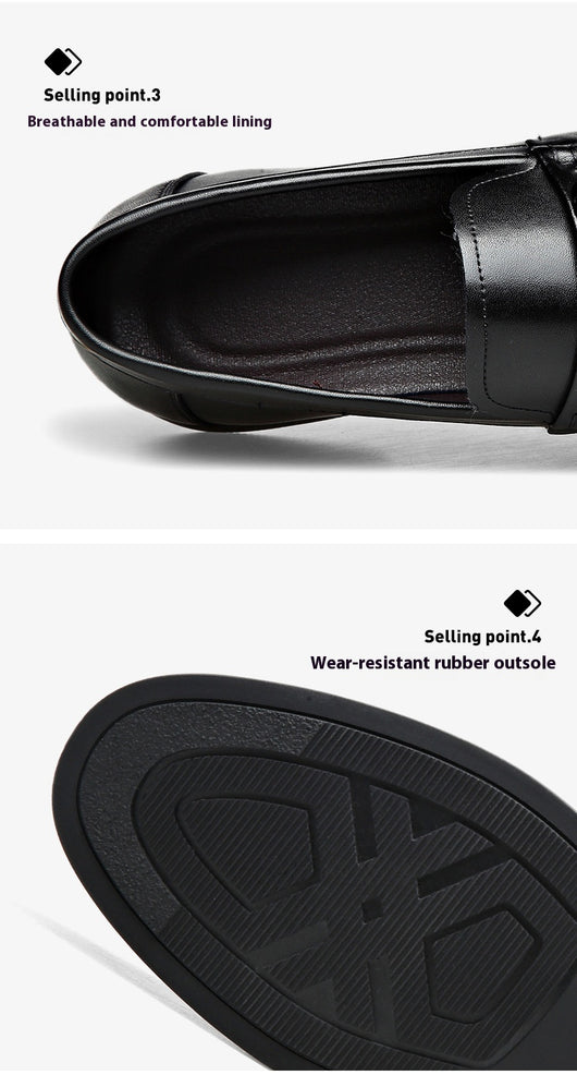 Zapatos de Cuero para Hombre Elegantes y Transpirables - Image 8