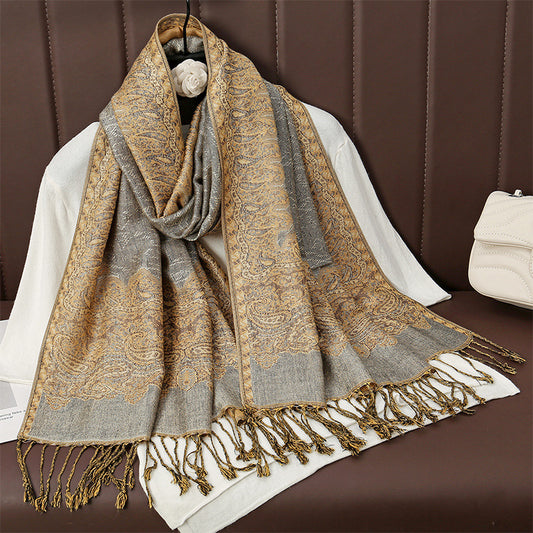 Chal Faux Cashmira Otoño-Invierno | Envolvente Cálido y Elegante