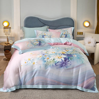 Juego de Sábanas Tencel Premium 4 Piezas Tamaño Grande - Image 34