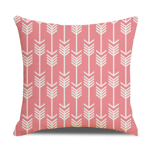 Funda de Almohada Lino Geometría Simple - Diseño Moderno para Sofá y Hogar - Image 62