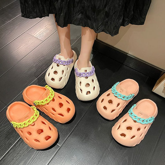 Sandalias Plataforma Cómodas de Suela Blanda Impermeables para Playa - Image 5
