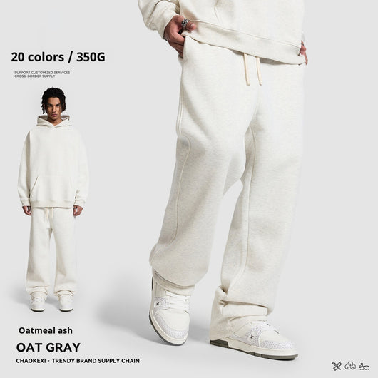 Pantalones Deportivos Holgados para Hombre - Diseño Liso y Cómodo - Image 9