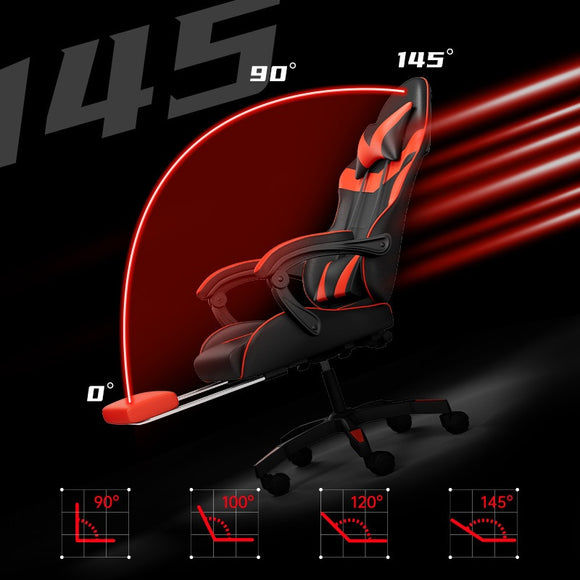 Silla Gamer Reclinable con Masaje para Oficina en Casa
