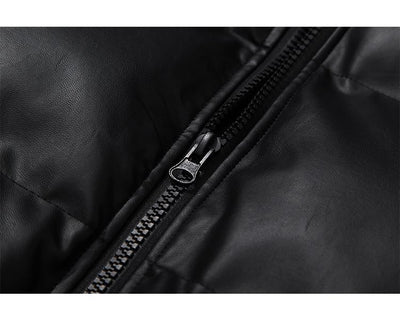 Chaqueta de Algodón con Cuello Mao para Hombre - Image 4