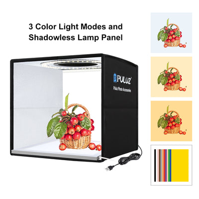 Kit de Estudio Portátil con Aro de Luz LED Profesional - Image 7