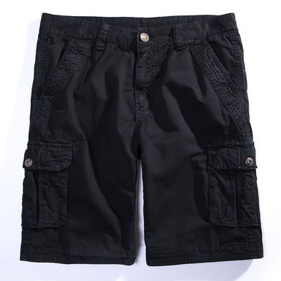 Pantalones Casuales Hombre Cintura Elástica Multibolsillos - Image 5