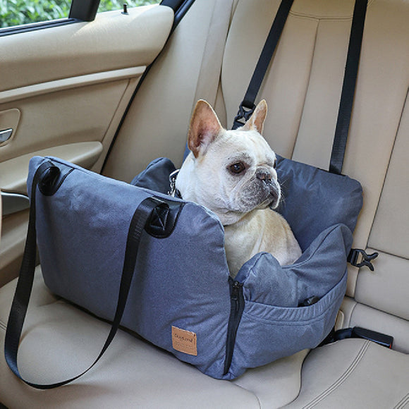 Cama Inflable para Mascotas con Soporte Vehicular
