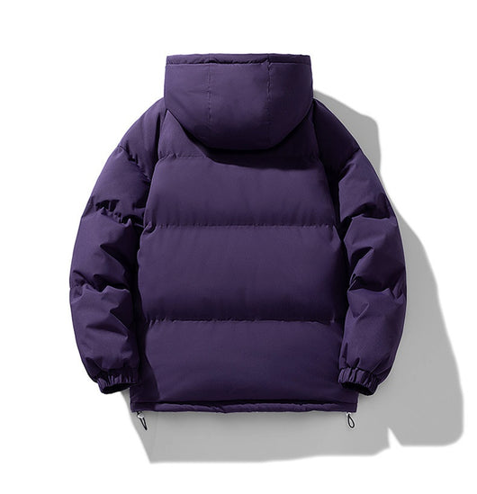 Abrigo Hoodie Acolchado para Hombre - Chaqueta de Invierno Cálida y Casual - Image 8